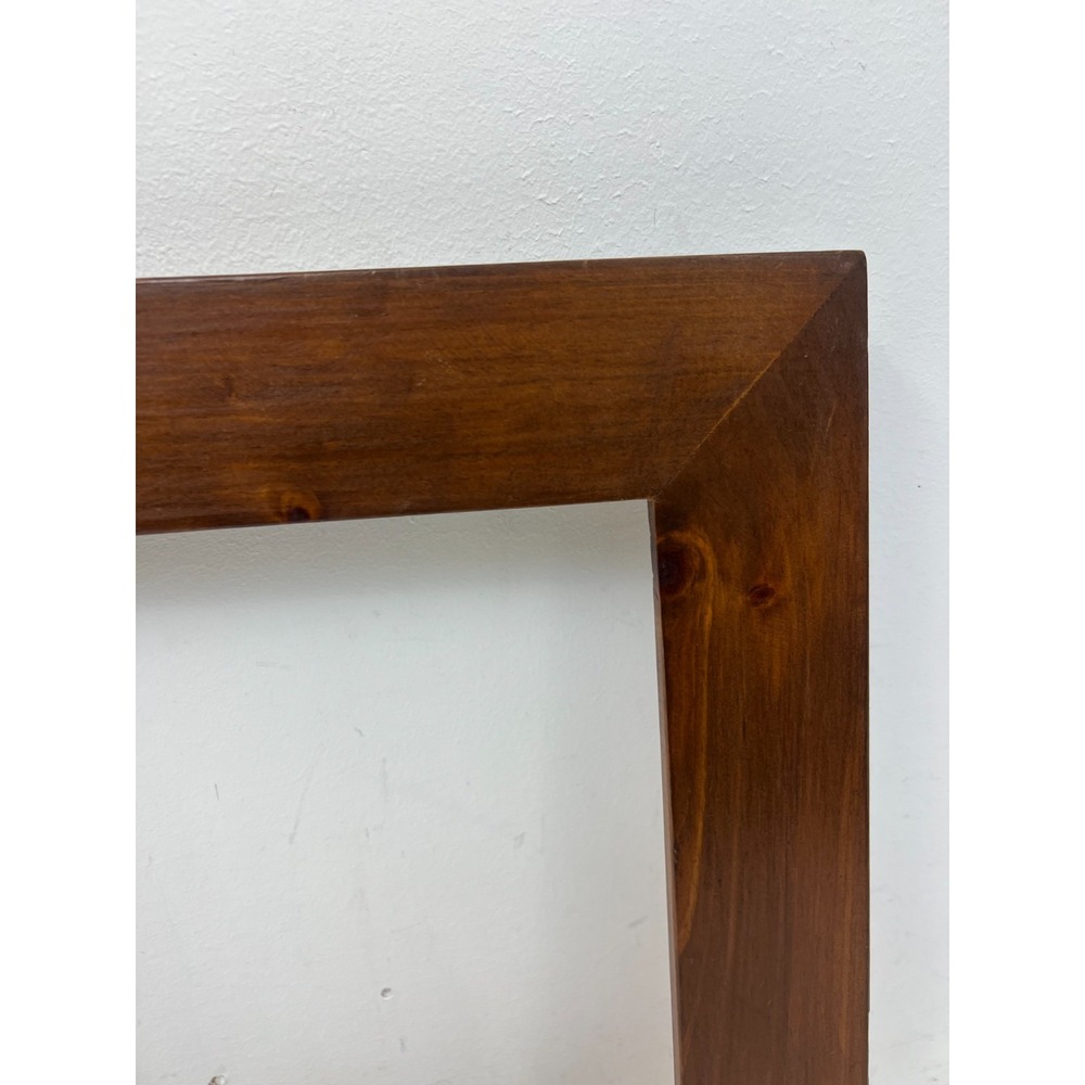 Vintage Wood Picture Frame Display Wall Decor SOLID PINE Rustic Fits 11" x 11" - Picture 3 of 11